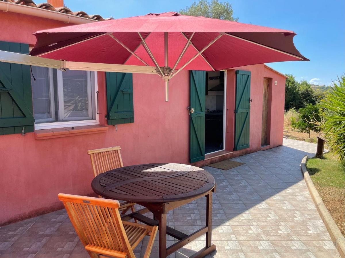 Nuit calme sur domaine Calcatoggio (Corsica) Exterior foto
